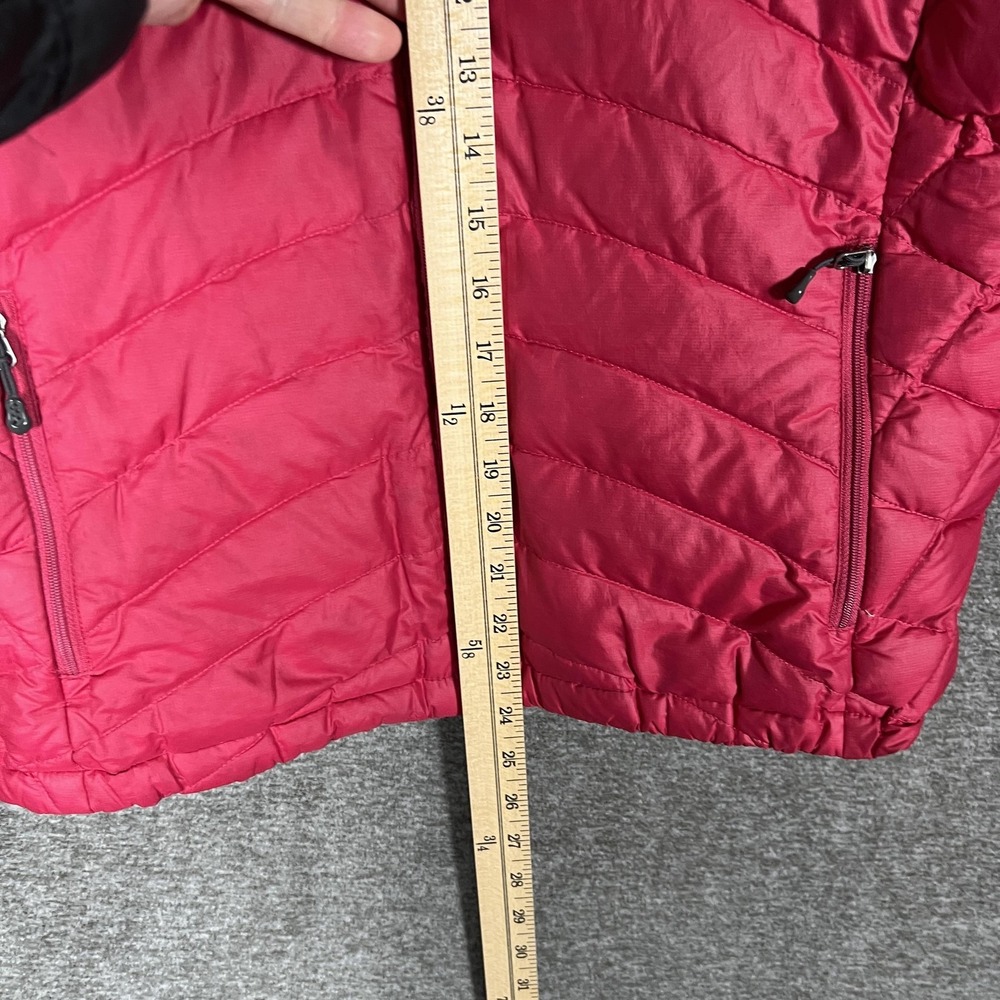 Patagonia Down Sweater Puffer Jacket Womens Medium Pink Quilted Full Zip Warm - Picture 5 of 9